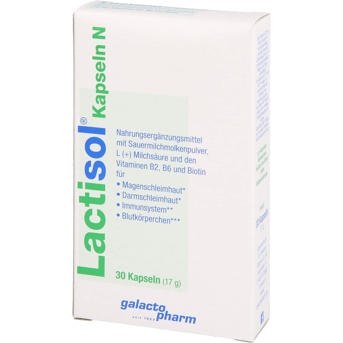 Lactisol Kapseln N, 30 St KAP