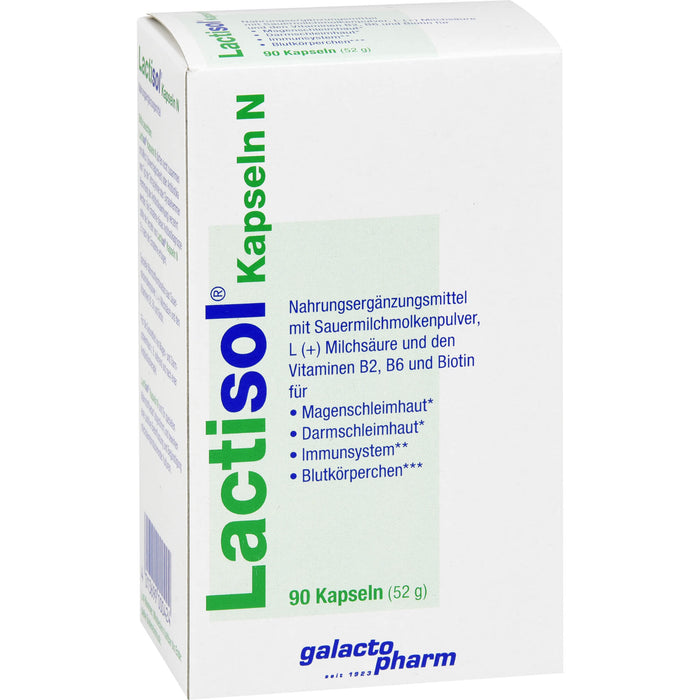 Lactisol Kapseln N, 90 St KAP