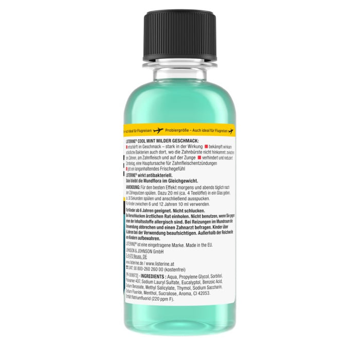 LISTERINE Cool Mint milder Geschmack, 95 ml Lösung
