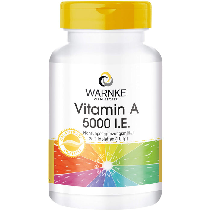 Vitamin A 5000 Ie, 250 St TAB