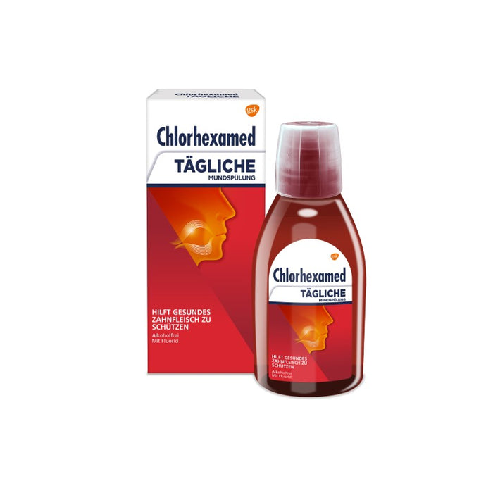 Chlorhexamed tägliche Mundspülung alkoholfrei, 300 ml Solution