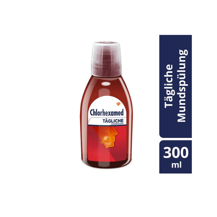 Chlorhexamed tägliche Mundspülung alkoholfrei, 300 ml Solution