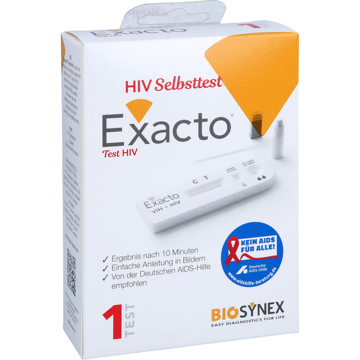 BIOSYNEX Exacto HIV Selbsttest, 1.0 St. Test
