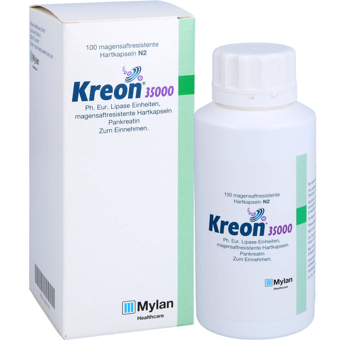 Kreon 35.000 Einheiten Kapseln, 100 St. Kapseln
