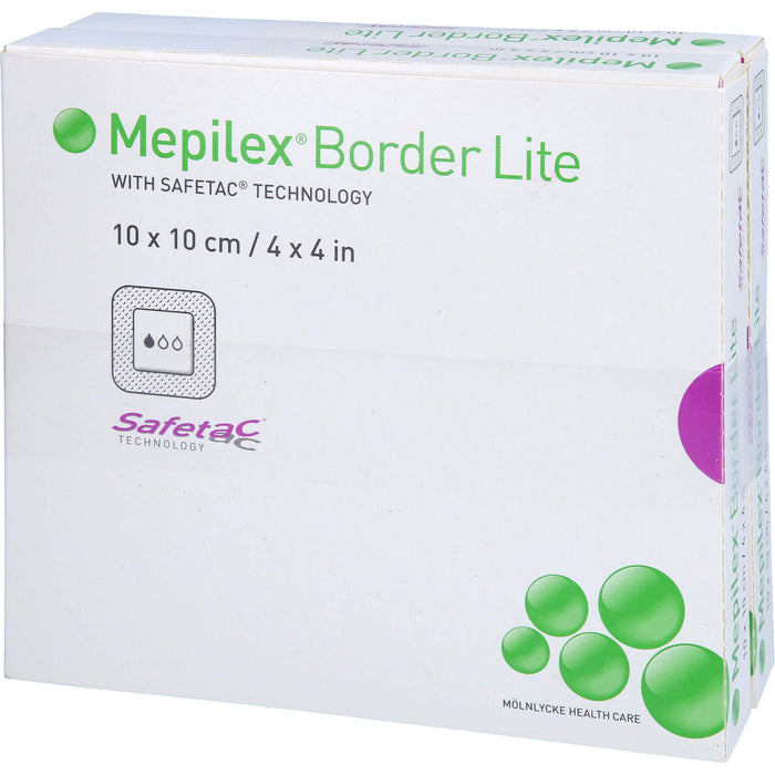 MEPILEX Border Lite Schaumverb. 10x10 cm steril, 10 St VER