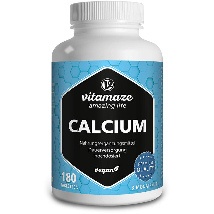 Vitamaze Calcium 400 mg vegane Tabletten, 180 St. Tabletten