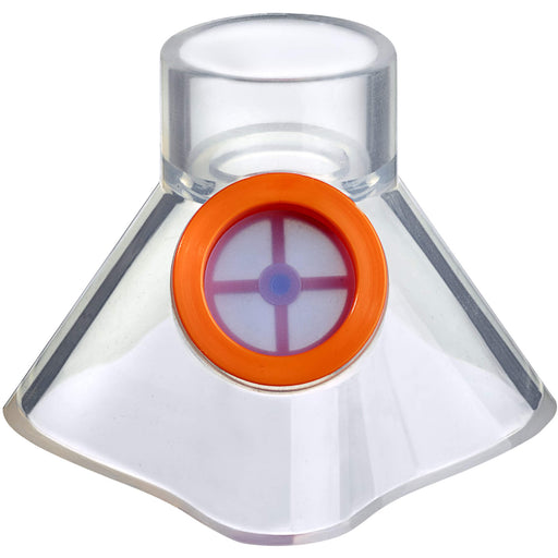 aponorm Inhalationsgerät Maske Silikon Gr.S orange, 1 St 
