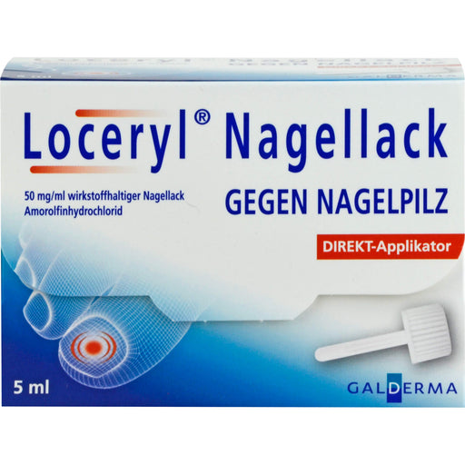 Loceryl Emra Nagellack gegen Nagelpilz Direkt-Applikator, 5 ml Wirkstoffhaltiger Nagellack