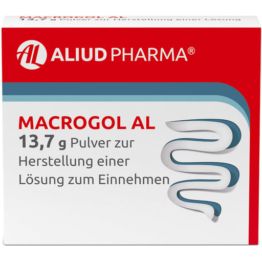 Macrogol AL Pulver bei chronischer Verstopfung mit Zitronenaroma, 20 St. Pulver