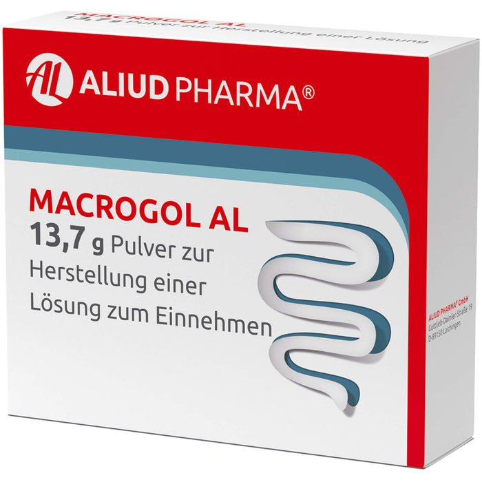 Macrogol AL Pulver bei chronischer Verstopfung mit Zitronenaroma, 20 pc Poudre