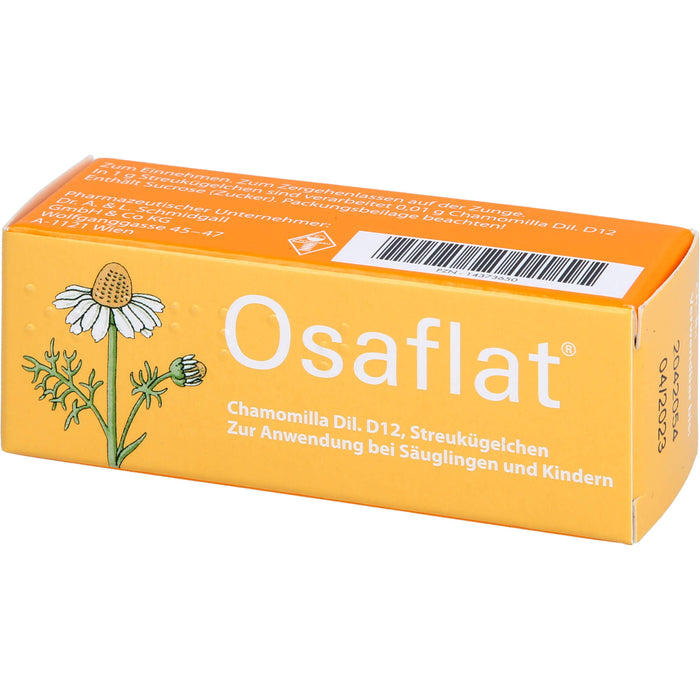 Osaflat Streukügelchen zur Anwendung bei Säuglingen und Kindern, 7.5 g Globuli