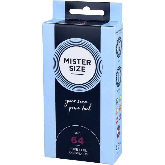 MISTER SIZE 64 extra feine Kondome, 10 pc Préservatifs