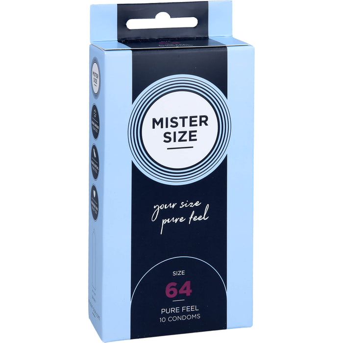 MISTER SIZE 64 extra feine Kondome, 10 pc Préservatifs
