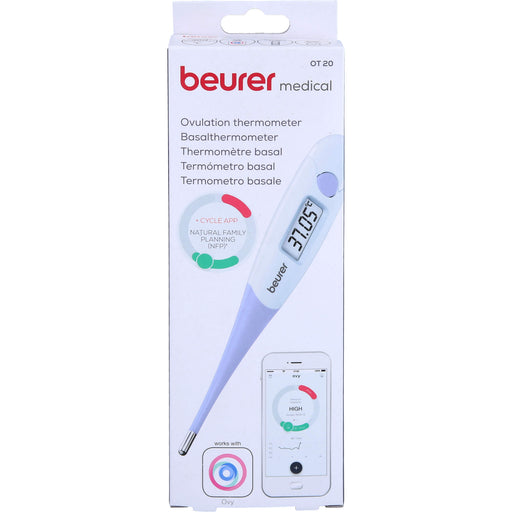 Beurer OT20 Basalthermometer + Zyklus-App Ovy, 1 St. Fieberthermometer