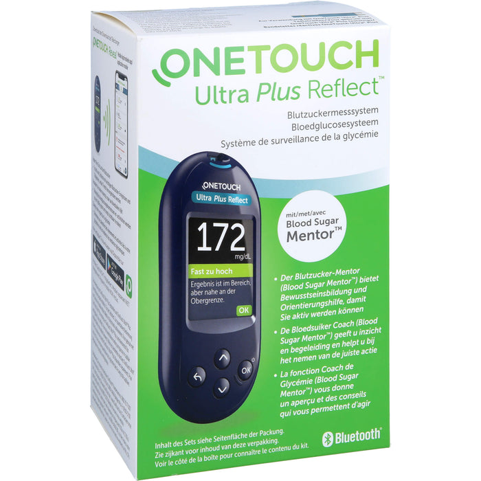 One Touch Ultra Plus Reflect Blutzucker-Messgerät Set mg/dl, 1 St. Set
