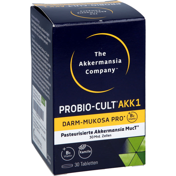 ProBio-Cult AKK1 Darm-Mukosa Pro Tabletten mit 30 Mrd. pasteurisierten Akkermansia MucT, 30 pcs. Tablets