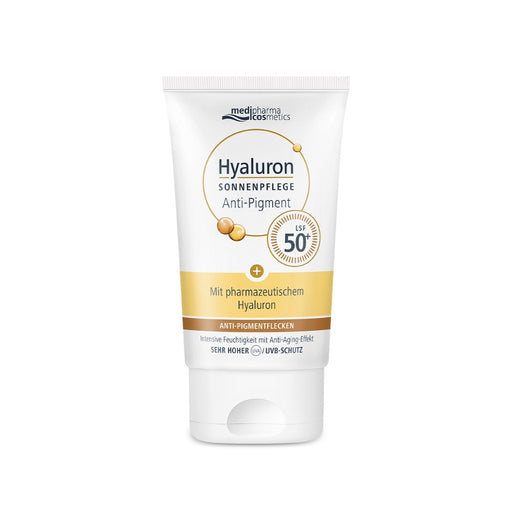 Medipharma Cosmetics Hyaluron Sonnenpflege Anti-Pigment LSF 50+, 50 ml Creme