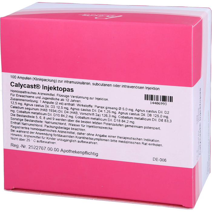 Calycast Injektopas, 100X2 ml AMP