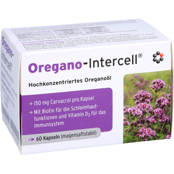 Oregano-Intercell Kapseln, 60.0 St. Kapseln