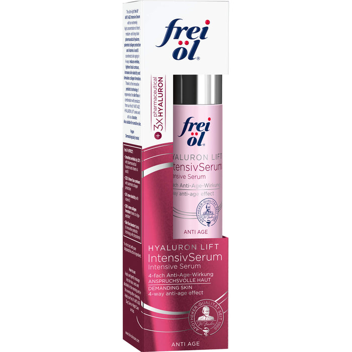 frei öl Anti Age Hyaluron Lift IntensivSerum, 20 ml Concentrate