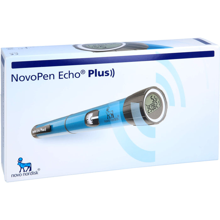 NOVOPEN Echo Plus Injektionsgerät blau, 1 St