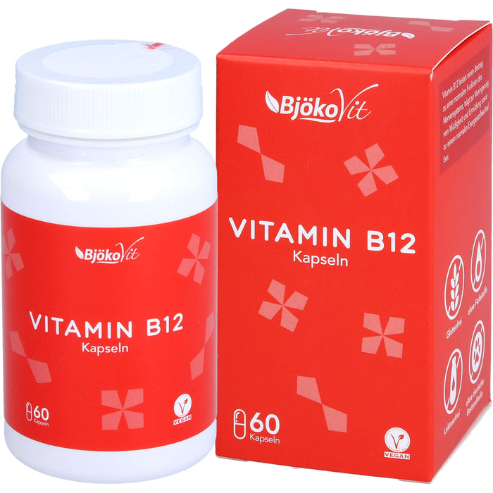BjökoVit Vitamin B12 Vegi-Kapseln, 60 pcs. Capsules