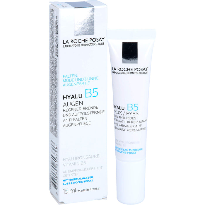 La Roche-Posay Hyalu B5 Augen regenerierende und aufpolsternde Anti-Falten Augenpflege, 15 ml Cream