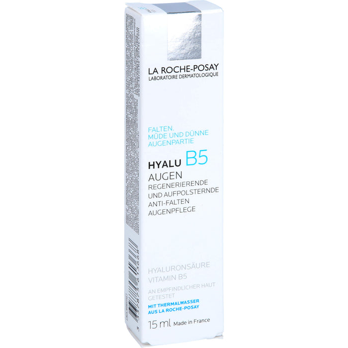 La Roche-Posay Hyalu B5 Augen regenerierende und aufpolsternde Anti-Falten Augenpflege, 15 ml Creme