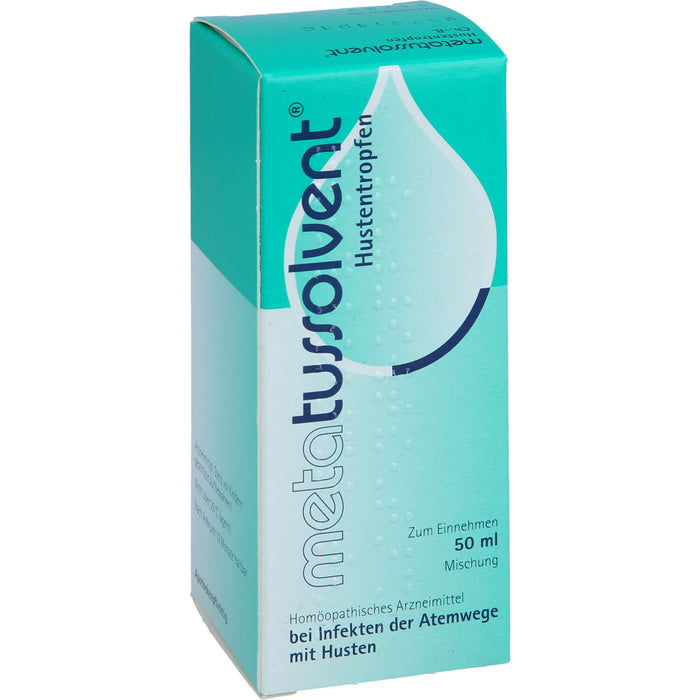 metatussolvent Hustentropfen, 50 ml Solution