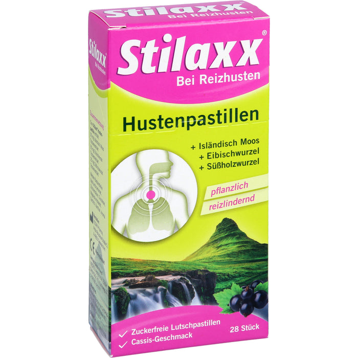 Stilaxx Hustenpastillen Isländisch Moos, 28 St. Pastillen