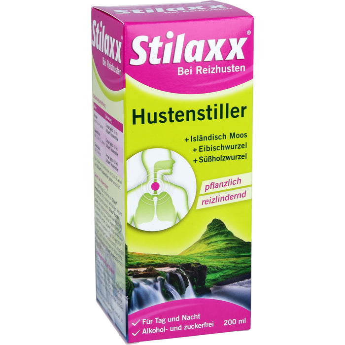 Stilaxx Hustenstiller Isländisch Moos Erwachsene, 200 ml Solution