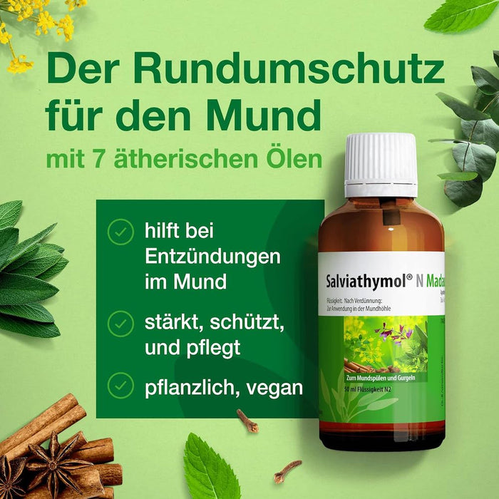 Salviathymol N Madaus Flüssigkeit, 50 ml Solution