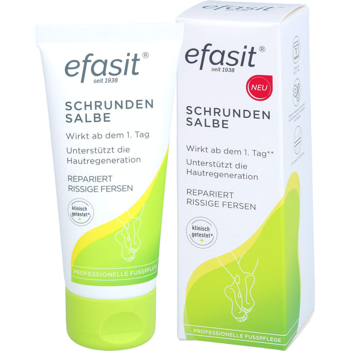 Efasit Schrunden Salbe repariert rissige Fersen, 60 ml Ointment