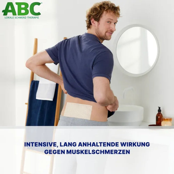 ABC Wärme-Pflaster zur Linderung von Muskelschmerzen, 2 pcs. Patch
