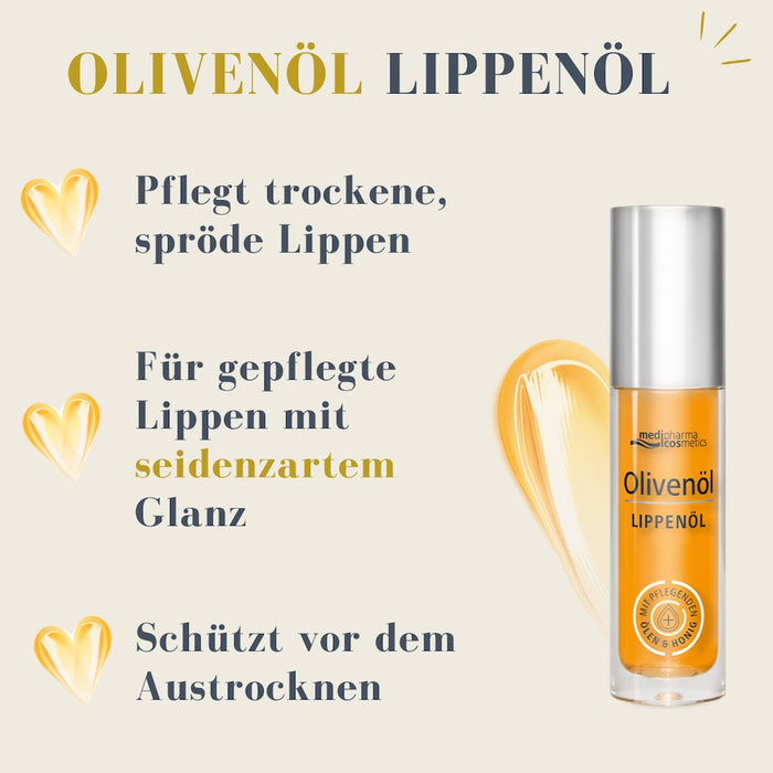 medipharma cosmetics Olivenöl Lippenöl, 4 ml Öl