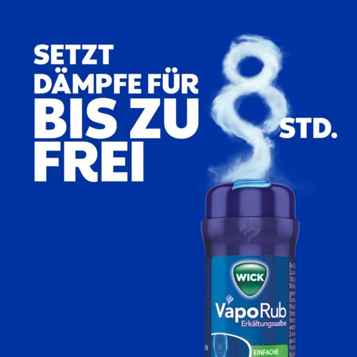 WICK VapoRub Erkältungssalbe im Stick zur Linderung von Erkältungssymptomen, 35 g Crème