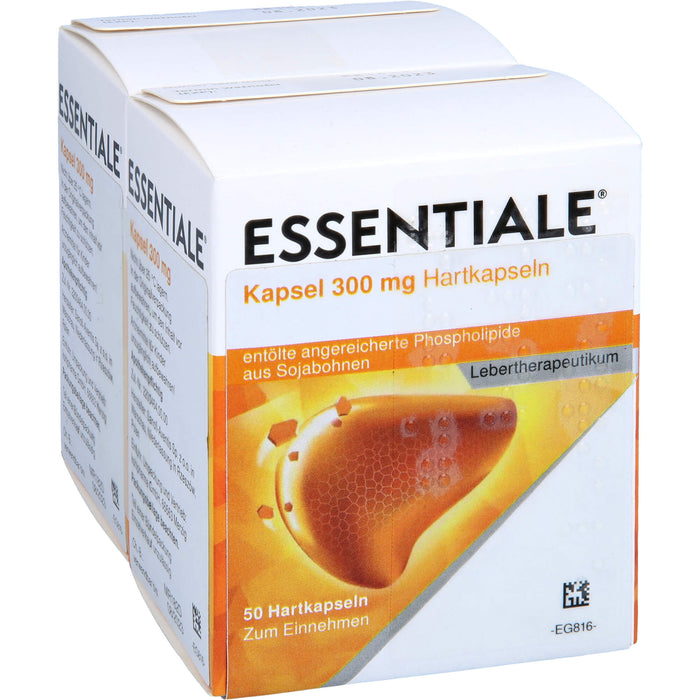 Essentiale Kapseln 300 mg zur Unterstützung der Leberfunktion, 100 pcs. Capsules