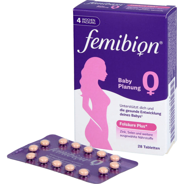 femibion 0 BabyPlanung Tabletten, 28 pcs. Tablets