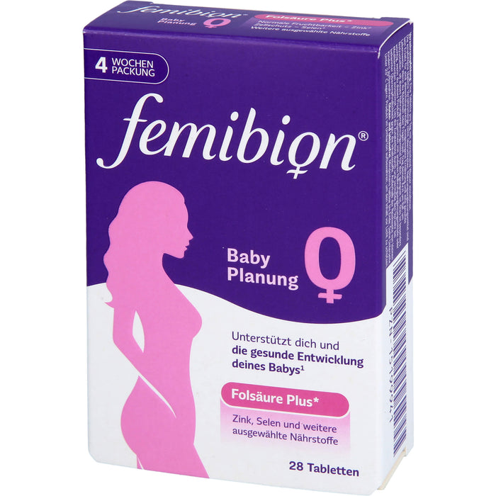 femibion 0 BabyPlanung Tabletten, 28 pcs. Tablets