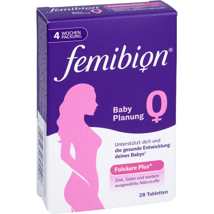 femibion 0 BabyPlanung Tabletten, 28 pcs. Tablets