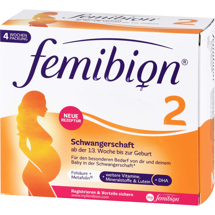 Femibion 2 Schwangerschaft Tabletten und Kapseln, 56 pcs. Tablets