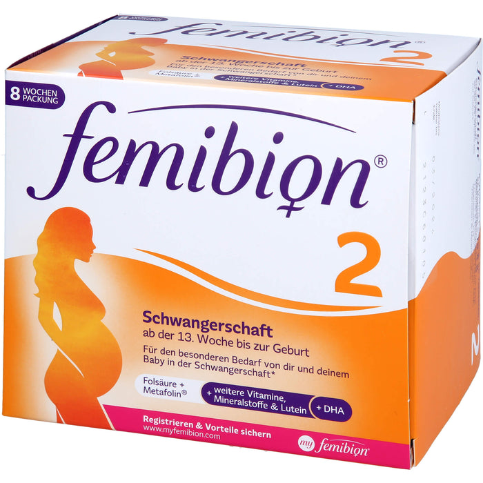 Femibion 2 Schwangerschaft Tabletten und Kapseln, 112 pcs. Tablets