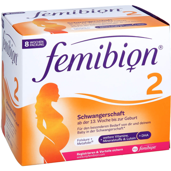 Femibion 2 Schwangerschaft Tabletten und Kapseln, 112.0 St. Tabletten