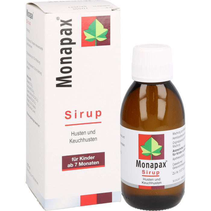 Monapax Sirup bei Husten und Keuchhusten, 150 ml Solution