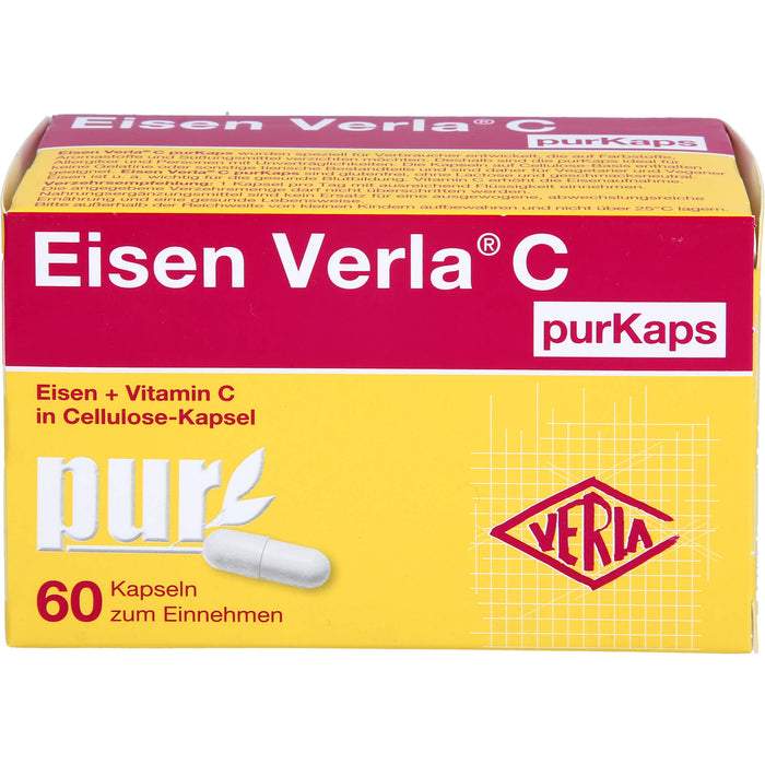 Eisen Verla C purKaps, 60 St. Kapseln