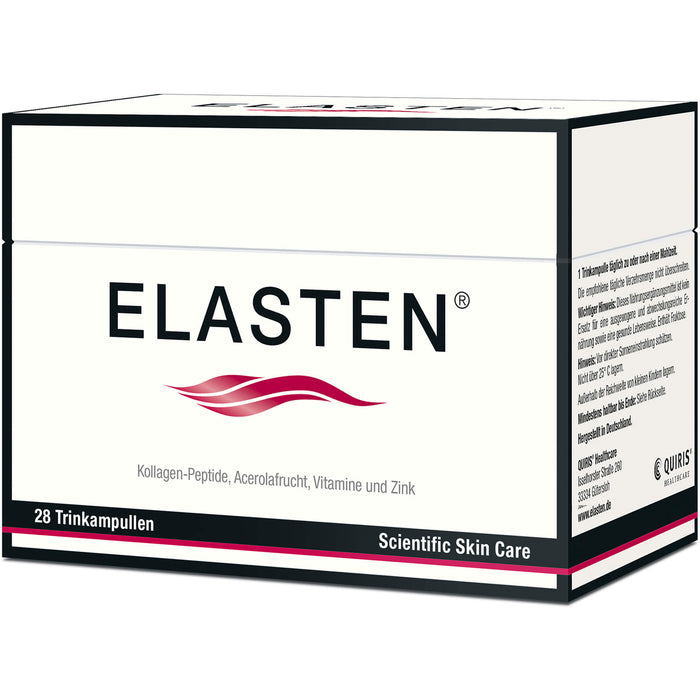 ELASTEN Kollagen Trinkampullen für schöne Haut, 84 pc Ampoules
