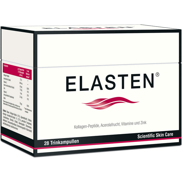 ELASTEN Kollagen Trinkampullen für schöne Haut, 84 pc Ampoules