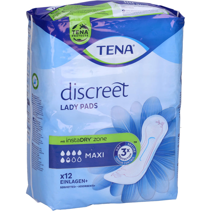 TENA Lady Discreet Maxi Inkontinenz Einlagen, 144 St. Einlagen