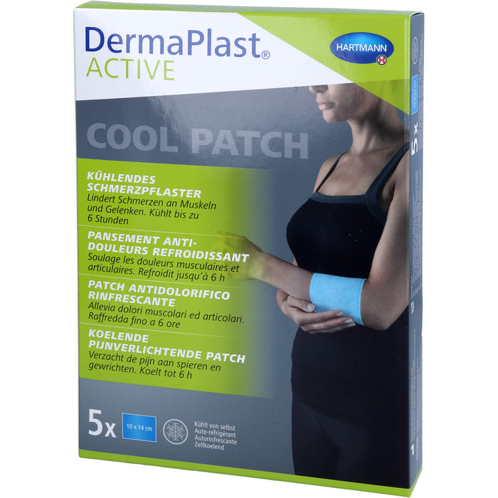 DermaPlast Active Cool Patch 10x14 cm, 5 St