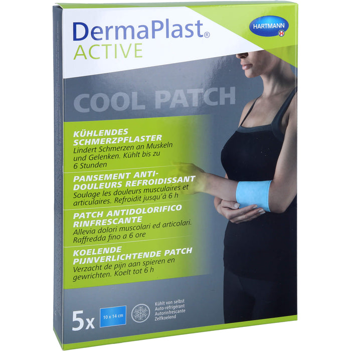 DermaPlast Active Cool Patch 10x14 cm, 5 St